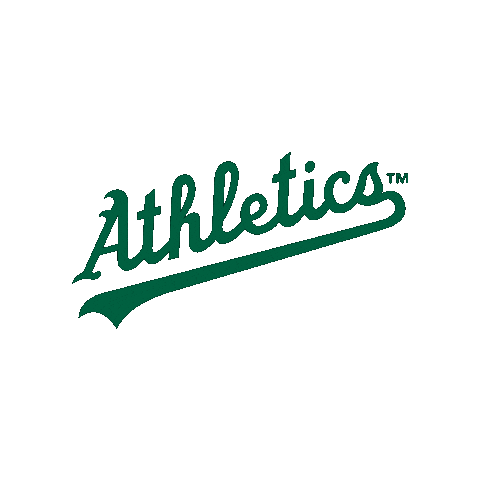 Major League Baseball Sport Sticker by Oakland Athletics