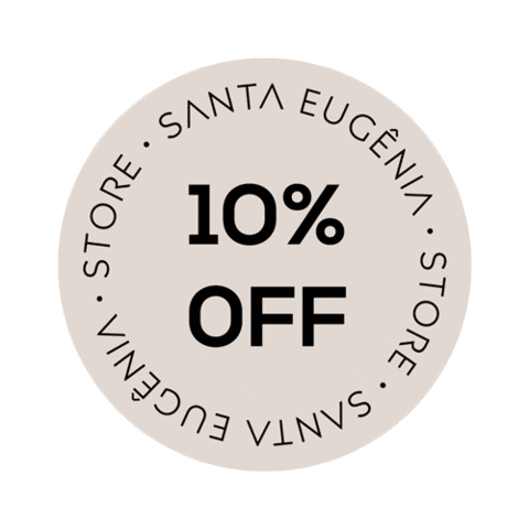 Santa Eugênia Store Sticker