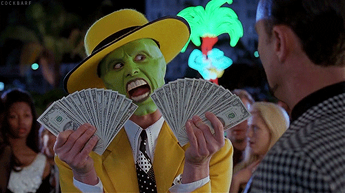 Jim Carrey Money GIF - Find & Share on GIPHY