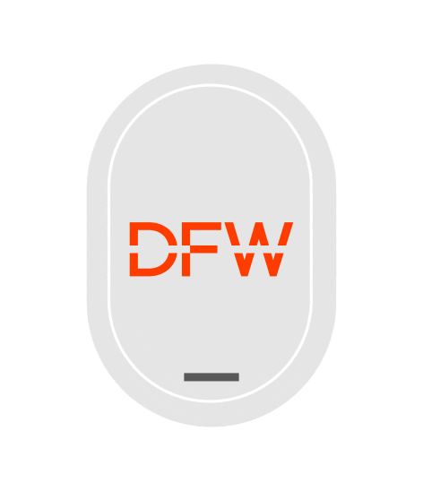 Flying Fort Worth Sticker by DFW Airport