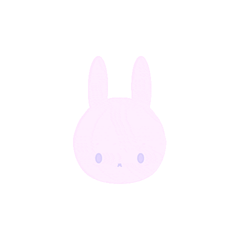 Sleepy Bunny Sticker