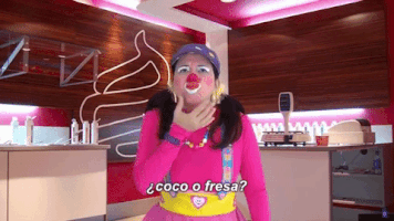 payasaagapita coco helado clowns emociones GIF