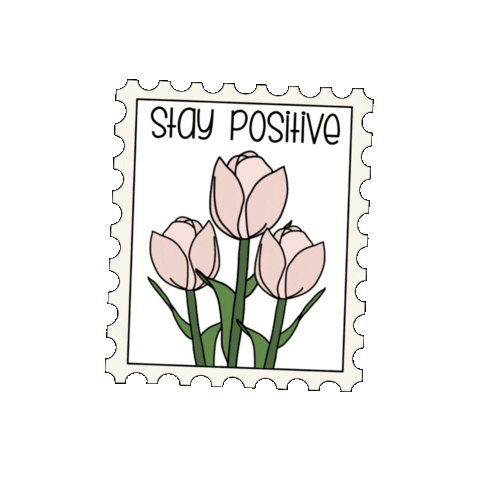 Stay Positive Sticker
