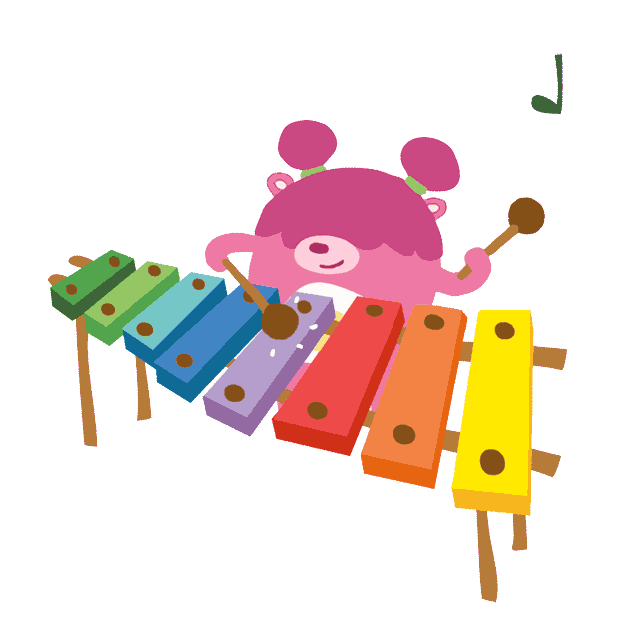 Super Happy Party Bears Xylophone GIF by Macmillan Kids Find & Share on GIPHY