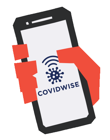 COVIDWISE Sticker