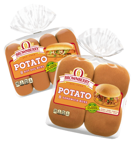 Brownberry Hot Dog Buns Sticker by Brownberry Bread