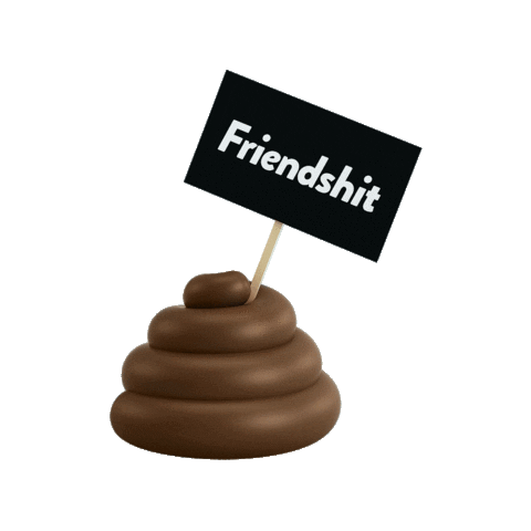Friend Poop Sticker