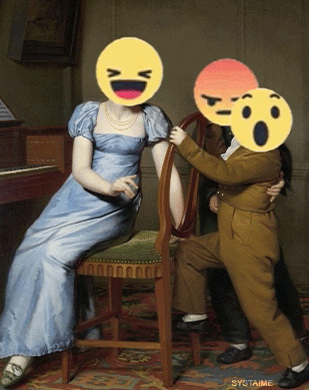 Art History Reaction GIF by systaime