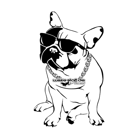 Dog Aschheim Sticker by Wakestoff