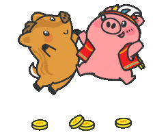 Money Raining Sticker by JKOPAY