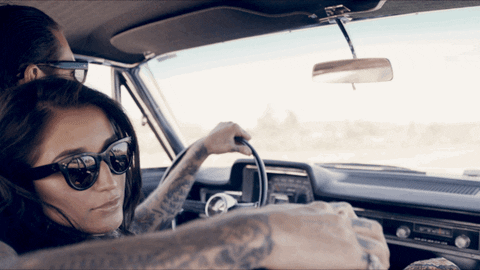 Couple Car Ride GIFs - Find & Share on GIPHY
