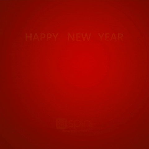 New Year Wishes GIF by Spini