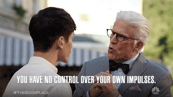 Control Yourself GIF by The Good Place