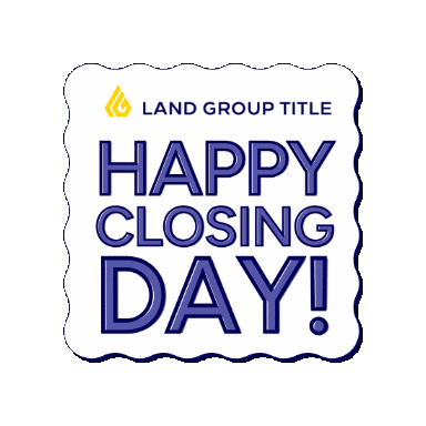 Land Group Title Sticker