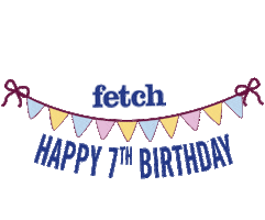 Fetchbirthday Sticker by fetchlovespets