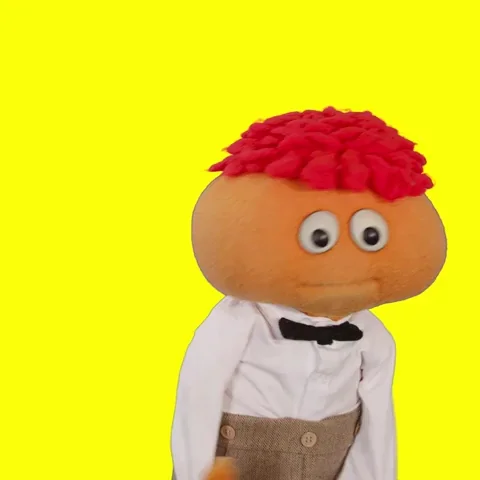 Excited Puppet GIF by Gerbert!