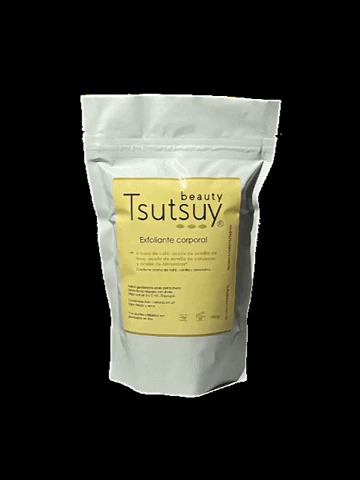 Tsutsuy_Beauty cafe scrub exfoliante coffee scrub GIF