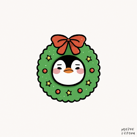 Christmas Penguin GIF