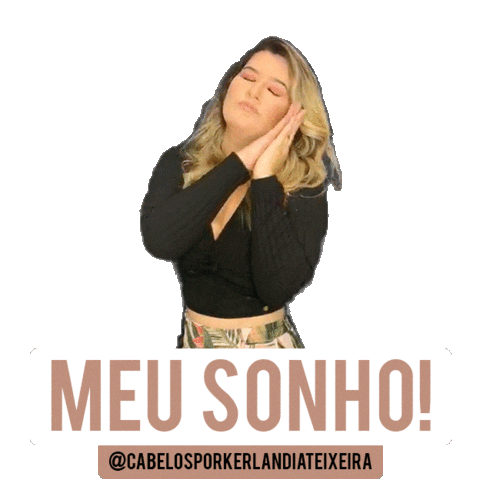 Cabelos Por Kerlandia Teixeira Sticker