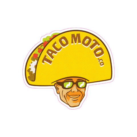 TacoMoto Sticker