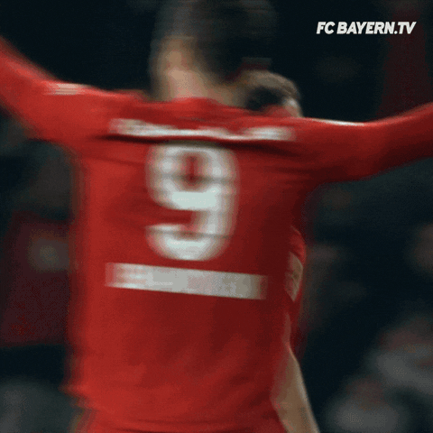Celebrating Champions League GIF by FC Bayern Munich