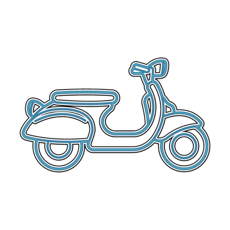 Pizza Pasta Sticker by Aposto