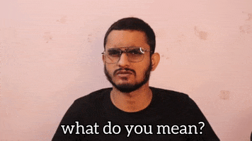 What Do You Mean GIF by Aniket Mishra