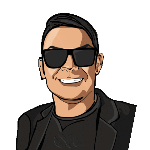 The Boss Dj Sticker by Just Entertainment