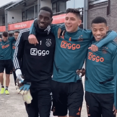 Happy Training GIF by AFC Ajax