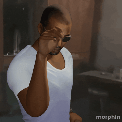 kanye cooking GIF by Morphin