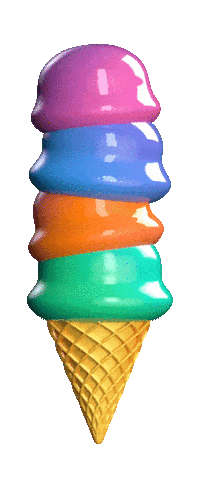 Happy Ice Cream Sticker by Adobe