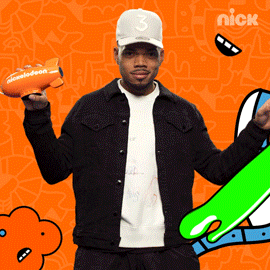 Happy Chance The Rapper GIF by Kids' Choice Awards