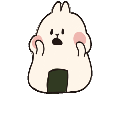 Rabbit Boo Sticker