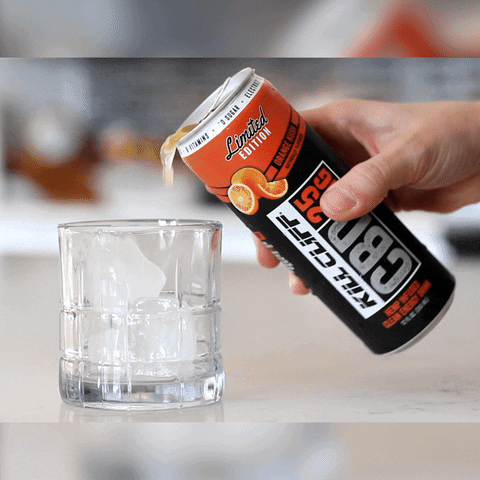 KILLCLIFFLLC orange tasty cbd Energy drink GIF