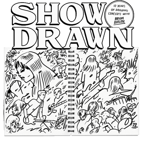 Show Drawn Sticker by UPPERHANDART