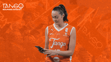 Basketball Phone GIF by Tango Bourges Basket