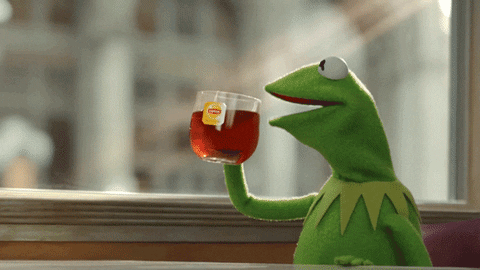 Kermit The Frog Drink GIF by Muppet Wiki - Find & Share on GIPHY