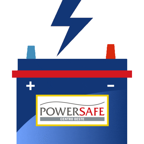 Bateria Entrega Sticker by Powersafe CO