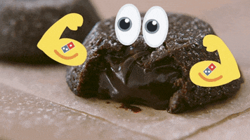 Lava Cake Chocolate GIF by Domino's Pizza
