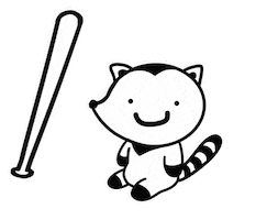 Raccoon Sticker