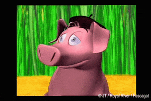 Happy Pig GIF by Royalrivermusik