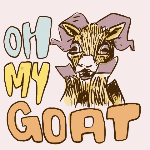 Goat Omg GIF by Gifes Con Ensalada