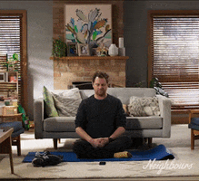 Peace Relaxing GIF by Neighbours (Official TV Show account)
