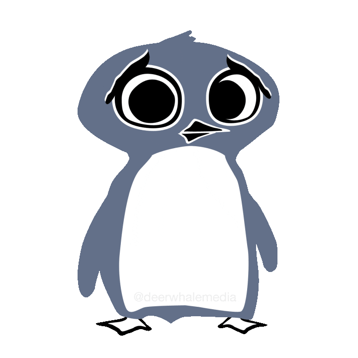 Sad Baby Sticker by Deer Whale