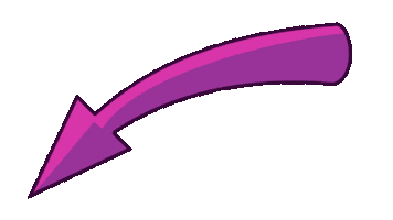 Arrow Sticker by Purpo