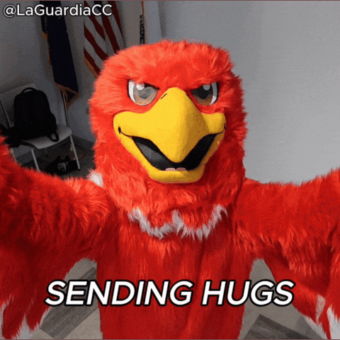 Hugs Love GIF by LaGuardia Community College