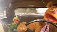 driving the muppets GIF