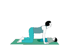 Baby Yoga Sticker