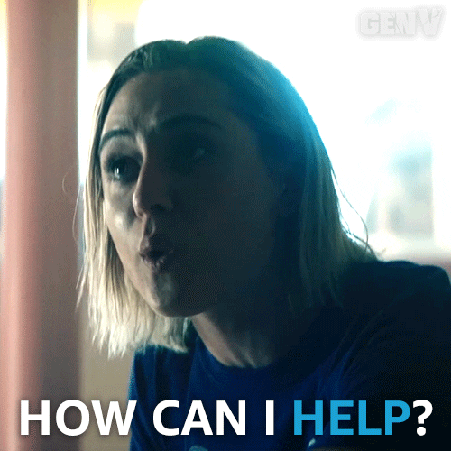 How Can I Help Gen V GIF by Amazon Prime Video