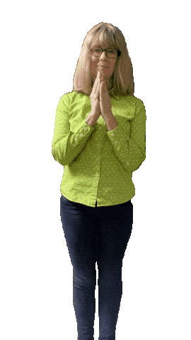 Pray Sticker by Lori Weber - The Mindful Eating Clinic